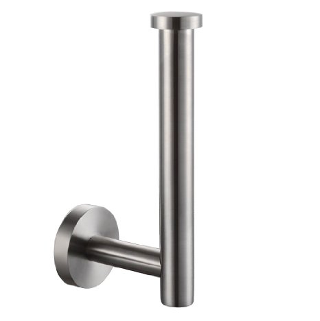 KES SUS304 Stainless Steel Bathroom Lavatory Toilet Paper Holder and Dispenser Wall Mount, Brushed