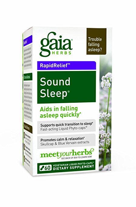 Gaia Herbs Sound Sleep, 60 Liquid Phyto-Capsules