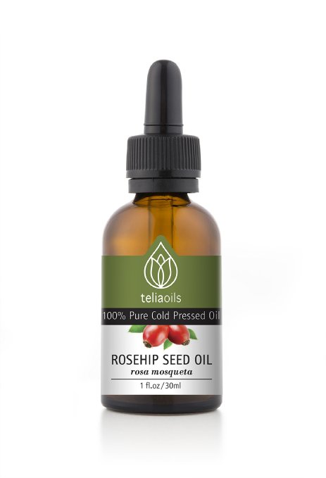 Rosehip Seed Oil - 100 Pure Cold Pressed Virgin Anti Aging Product 2oz