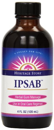 Heritage Store IPSAB Herbal Gum Treatment, 4 Ounce