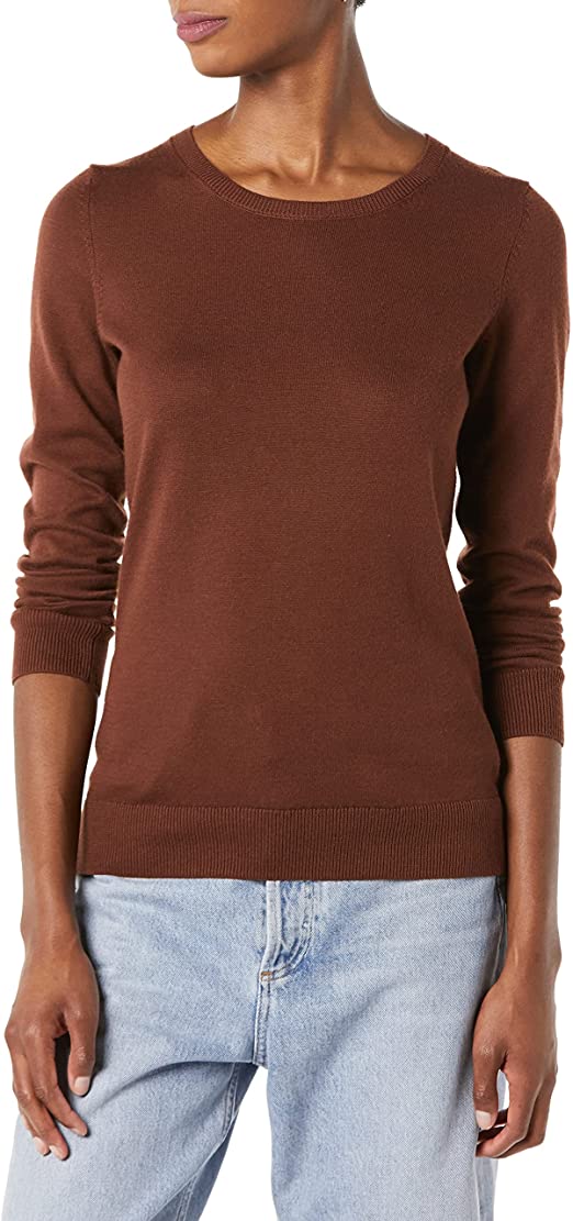 Amazon Essentials Womens Lightweight Crewneck Sweater