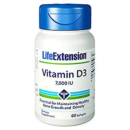 Life Extension Vitamin D3 Soft Gels, 250 Count