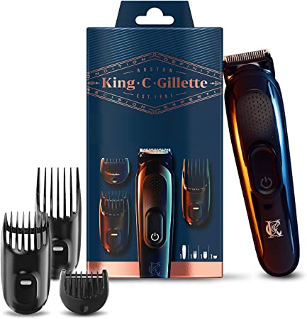 King C. Gillette - Wireless Beard Trimmer Kit for Men - 1 Kit