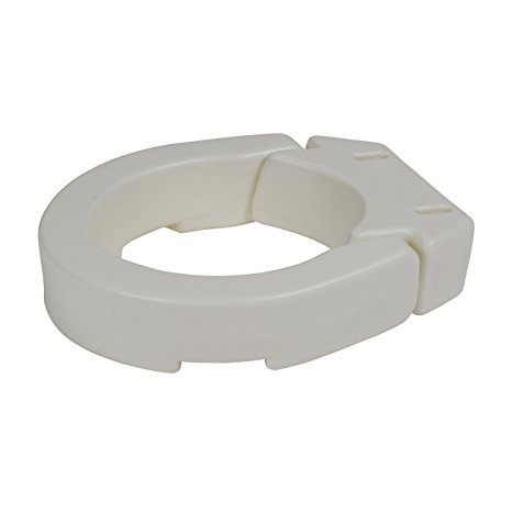 Drive Medical Hinged Toilet Seat Riser, Standard Seat