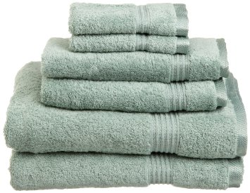 Superior Egyptian Cotton 6-Piece Towel Set, Sage