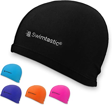 Swimtastic Lycra Swimming Cap - 5 Stylish Colours to Choose From