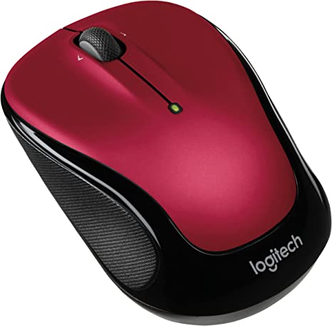 Logitech Wireless Mouse M325 with Designed-For-Web Scrolling - Red