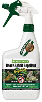Liquid Fence 112 1 Quart Ready-to-Use Deer & Rabbit Repellent (Pack of 2)