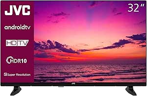 JVC 32 Zoll Fernseher Android TV (Full HD Smart TV, HDR, Triple-Tuner, Google Play Store) LT-32VAF3355 [2024]