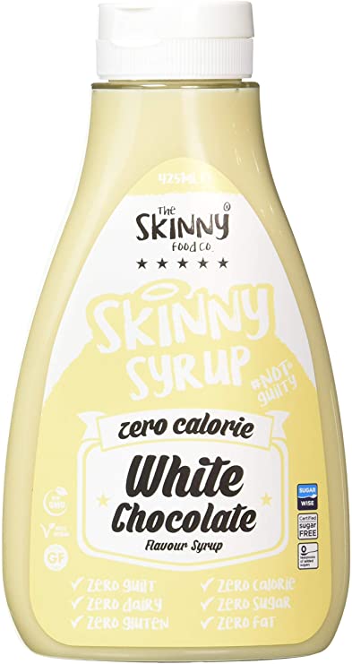 The Skinny Food Co. Zero Calorie White Chocolate Syrup, 425 ml