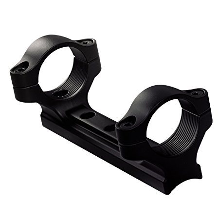 Blackpowder Products Durasight Dead On One-Piece Ring/Base System for CVA 2010-Present Break-Action Muzzleloaders and Center-Fire Rifles (High, Black)
