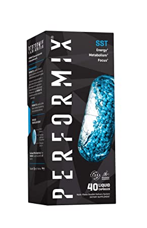 Performix SST Suspension Super Thermogenic with Capsimax - Energy, Fat Burner, Mental Focus, 40 Count