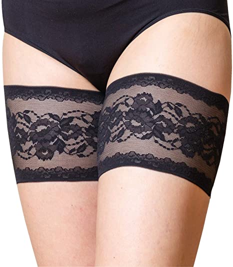 Bandelettes Original Patented Elastic Anti-Chafing Thigh Bands - Prevent Thigh Chafing