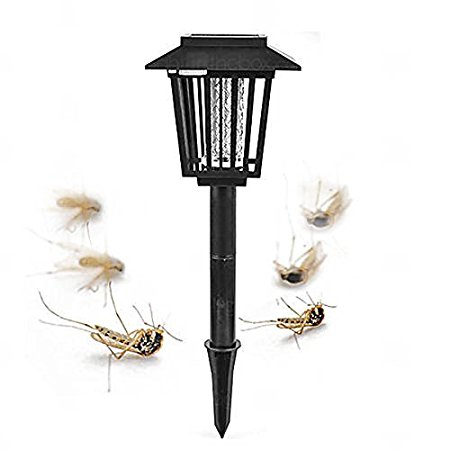 Solar Mosquito Zapper/ Garden Light