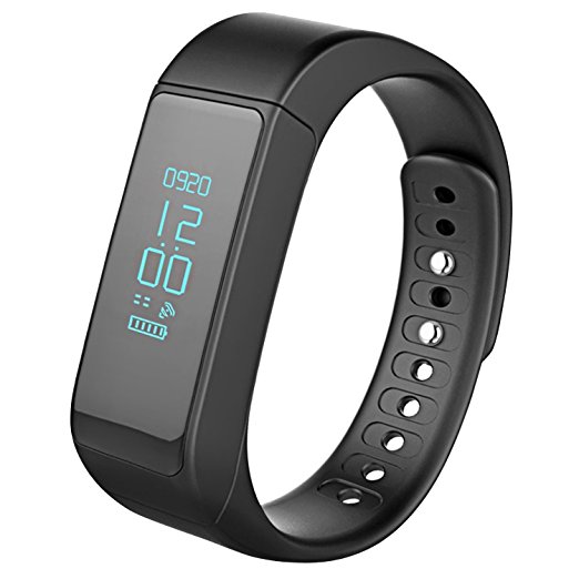 FITYOU Wireless Fitness Pedometer Tracker Bluetooth Sports Bracelet Activity Tracker with Steps Counter Sleep Monitoring Calories Track
