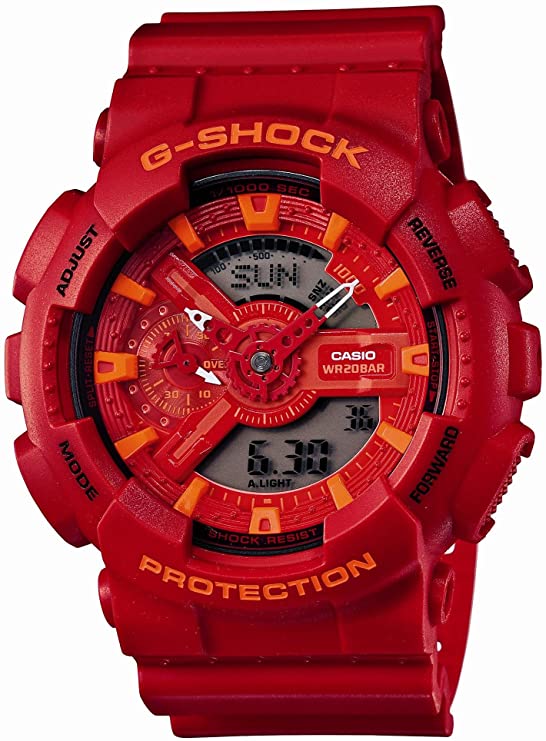 Casio G-SHOCK Blue and Red Series Men Watch GA-110AC-4AJF LIMITED EDITION (Japan Import)