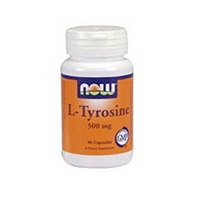 Now Foods L-tyrosine, 60 Capsules / 500mg