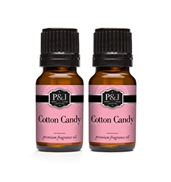 Cotton Candy Fragrance Oil - Premium Grade Scented Oil - 10ml - 2-Pack