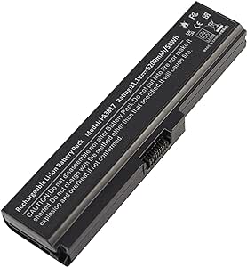 Laptop Battery PA3817U-1BRS PA3818U-1BRS PA3819U-1BRS for Toshiba Satellite C655 C675 C675D L645 L645D L655 L655D L675 L675D L745 L755 L755D P745 P755 P775 M645 A660 A655 PA3817U Series Battery