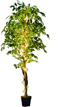 Mulcolor Lighted Artificial Tree (78 inches)
