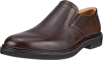 ECCO Men's London Plain Toe Slip on Oxford