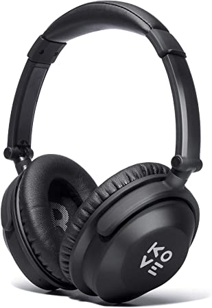 Kove Noise Cancelling Headphones, Noise CancellationBuilt-in Microphone, Over Ear Bluetooth 4.1, Wireless, Rechargeable