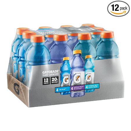 Gatorade Frost Thirst Quencher Variety Pack, 20 Ounce Bottles (Pack of 12)