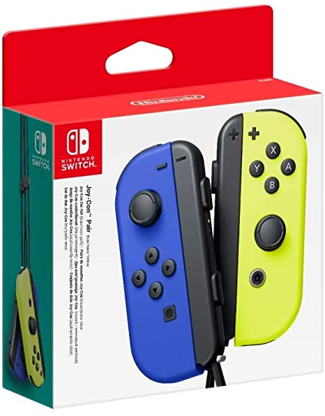 Joy-Con Pair (Neon Blue/Neon Yellow) (Nintendo Switch)