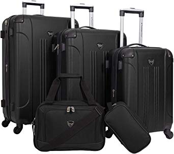 Travelers Club 3-4-5 Piece Set Sky  Spinner Luggage Set