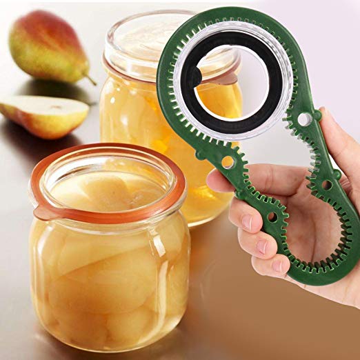 Jar Opener, Multi Purpose Grip Easy Twist Jar & Bottle Top / Lid Opener