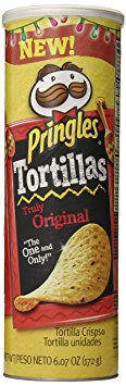 Pringles Original Tortilla Chips, 6.07 Ounce