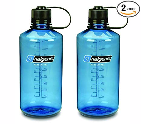 Nalgene Tritan Narrow Mouth BPA-Free Water Bottle, 32oz / 1-Quart