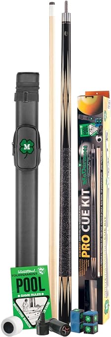 McDermott Pro Pool Cue Kit with Free Hard Case