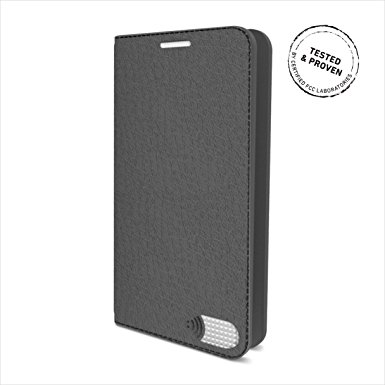 Vest Anti-Radiation Wallet Card Holder Case PU Leather Samsung Galaxy S6 Gray