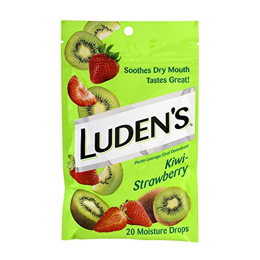 Luden's Moisture Drops Kiwi-Strawberry Flavor, 20 Moisture Drops (1-Pack)