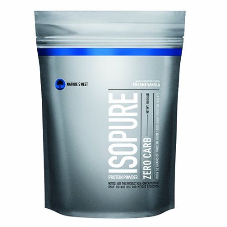 Isopure Zero Carb Protein Powder, Creamy Vanilla, 1 Pound