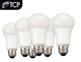 TCP LA1027KND6 LED A19 - 60 Watt Equivalent Soft White 2700K Light Bulb - 6 Pack