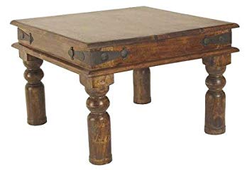 Mercers Furniture Indian Maharani Jali 60cm End Table