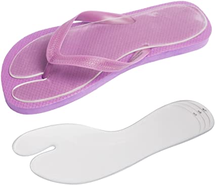 NatraCure Gel Sandal Sole Insert (FBA8122-U CAT) - Self-Adhesive, Anti-Slip Gel Cushion for Your Feet