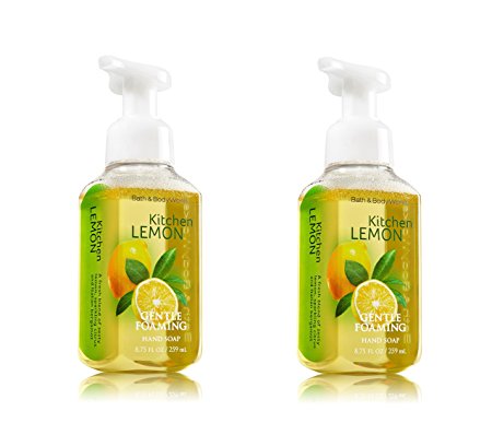 Bath & Body Works, Gentle Foaming Hand Soap, Kitchen Lemon (2-Pack)