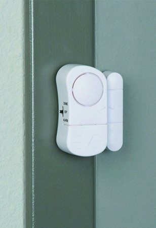 Door/Window Entry Alarm with Magnetic Sensor, Pack of 2