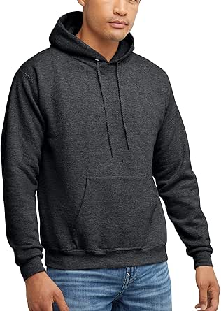 Hanes Men's Hoodie, EcoSmart Fleece Hoodie, Hooded Sweatshirt for Men