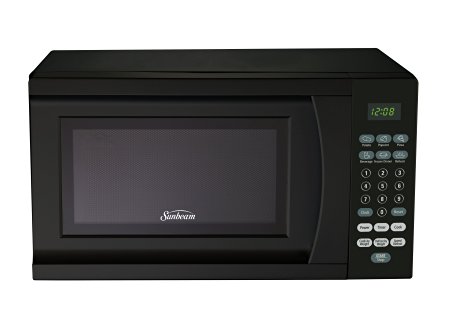 Sunbeam SGS90701B 0.7-Cubic Feet Microwave Oven, Black