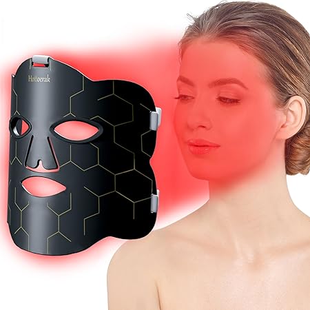 Red Light Therapy for Face, Near Infrared Light Therapy LED 660nm & 850nm for Home Use