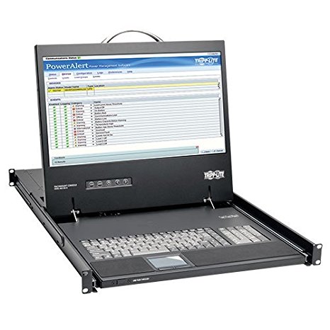 TRIPP LITE Rack-Mount Console with 19" LCD & DVI or VGA Adapter 1URM TAA GSA (B021-000-19-HD)