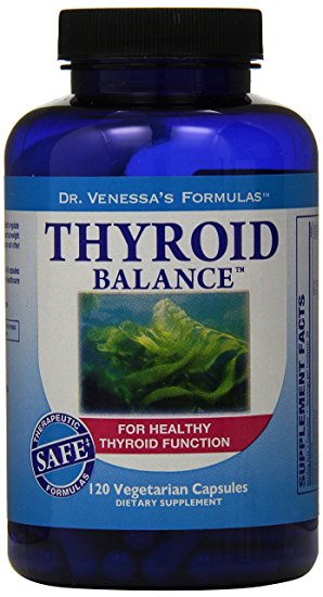 Dr. Venessa's Formulas Thyroid Balance Capsules, 120 Count