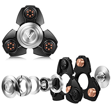 VHEM Fidget Spinner EDC Toy Premium Hand Spinner up to 5min High Speed Relieves Stress and Anxiety