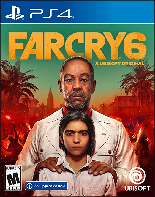 Far Cry 6 PlayStation 4 Standard Edition with Free Upgrade to the Digital PS5 Version