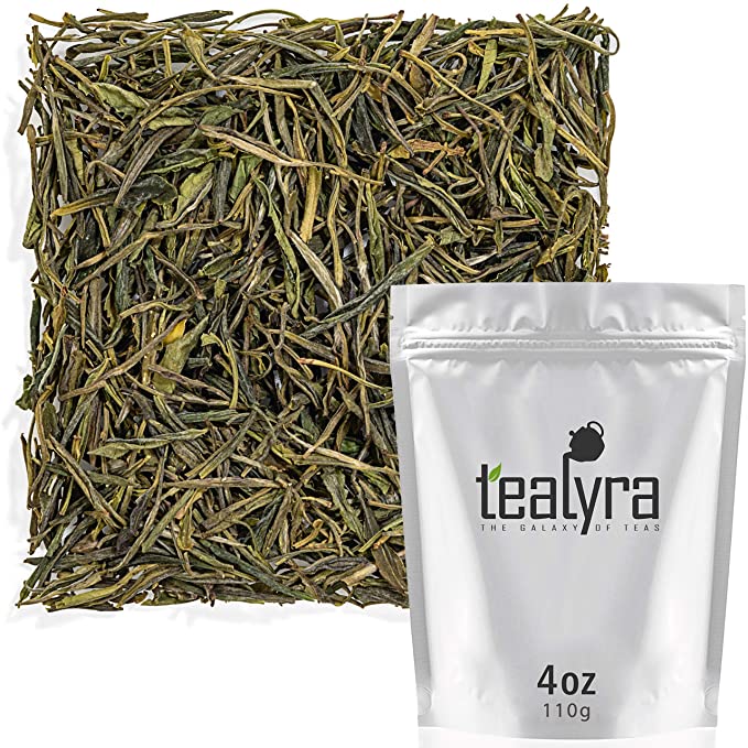 Tealyra - Yellow Tea - Jun Shan Yin Zhen - Best Chinese Yellow Loose Leaf Tea - Antioxidants Rich - Low Caffeine - 110g (4-ounce)