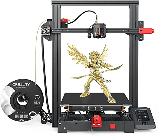 Creality Ender 3 Max Neo FDM 3D Printer 300 x 300 x 320mm Large Build Volume CR Touch Automatic Leveling Dual Z-axis Upgrade Red Metal Extruder